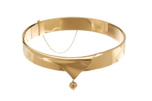An 18-karat gold and freshwater pearl collar from the Eddie Borgo for Tiffany & Co. collection.