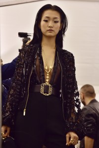 Backstage at Elie Saab RTW Spring 2017