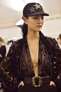 Backstage at Elie Saab RTW Spring 2017