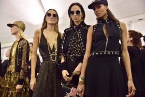 Backstage at Elie Saab RTW Spring 2017