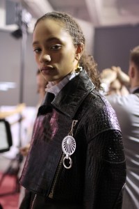 Backstage at Ellery RTW Spring 2017