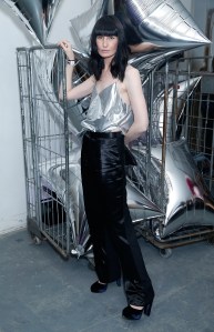 Erin O'Connor attends Dazed magazine's 25th birthday party in London
