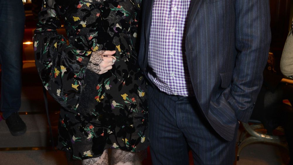 Ellie Bamber and Jacopo Etro