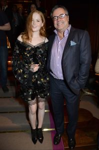 Ellie Bamber and Jacopo Etro