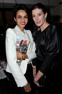 Farida Khelfa and Marie-Agnès Gillot