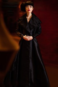 Jessica Minh Anh in DEBAJ COLLECTION AIDAluna NYC.