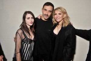 Frances Bean Cobain, Riccardo Tisci & Courtney Love