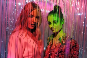 Martha Hunt and Taylor Marie Hill