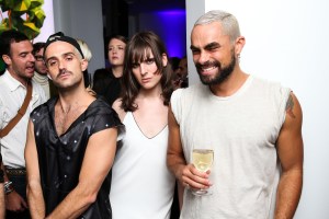 John Targon, Hari Nef, and Scott Studenberg