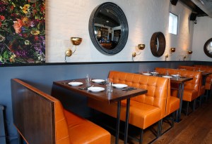 Inside Brooklyn Restaurant Guadalupe Inn.