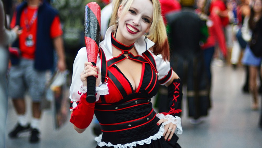 Harley Quinn cosplay New York Comic Con 2016