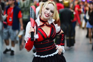 Harley Quinn cosplay New York Comic Con 2016