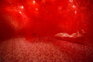 Gucci Herbarium Room by Chiharu Shiota