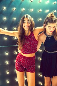 Looks from Sydney Sierota's collection for Hollister.