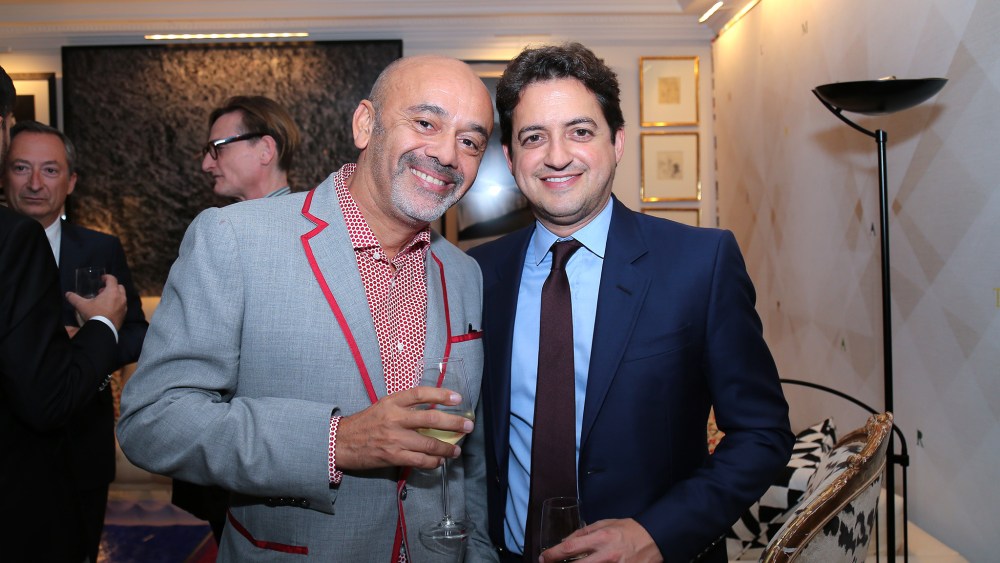 Christian Louboutin and Carlos Jereissati Filho