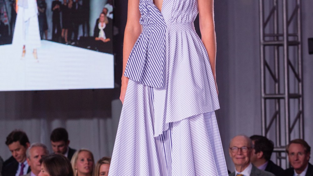 Adam Lippes showed at the Rush Charity Fashion Show