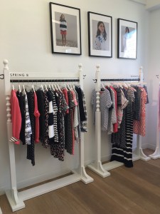 At the Manhattan showroom for Joules.