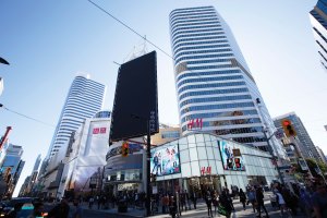 Eaton Centre in Toronto gets over 50 million shoppers a year.