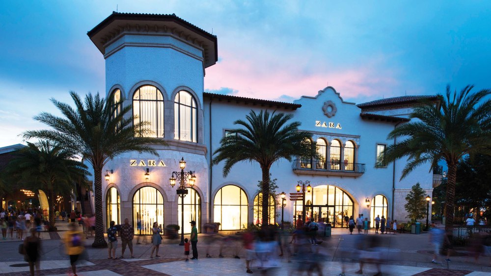 Zara at the rebranded Disney Springs shopping complex.