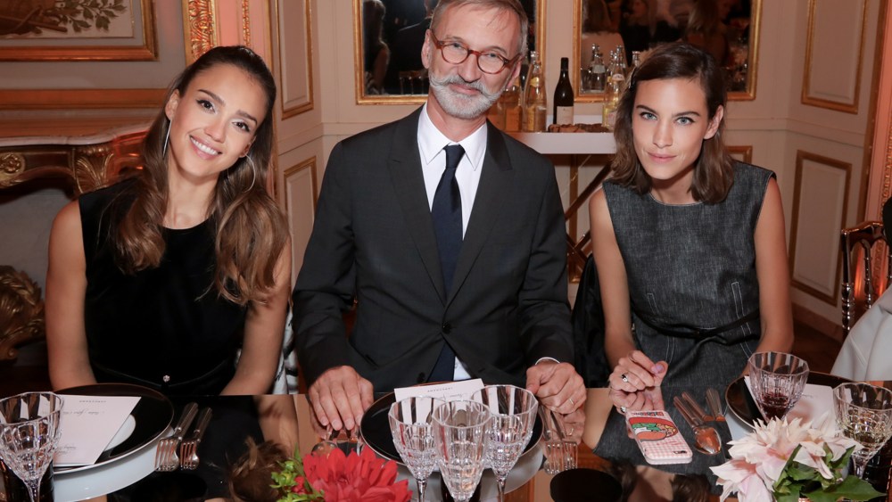Jessica Alba, Jean Cassegrain and Alexa Chung