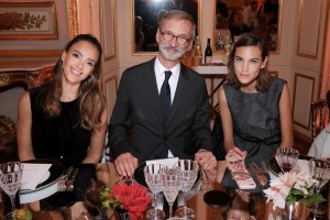 Jessica Alba, Jean Cassegrain and Alexa Chung