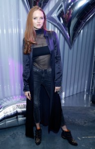 Lily Cole attends Dazed magazine's 25th birthday party in London