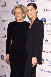 Yolanda H. Foster and Bella Hadid