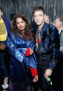 MIA and Jamie Hince attend Dazed magazine's 25th birthday party in London