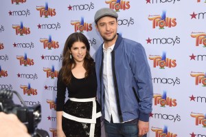 Anna Kendrick and Justin Timberlake