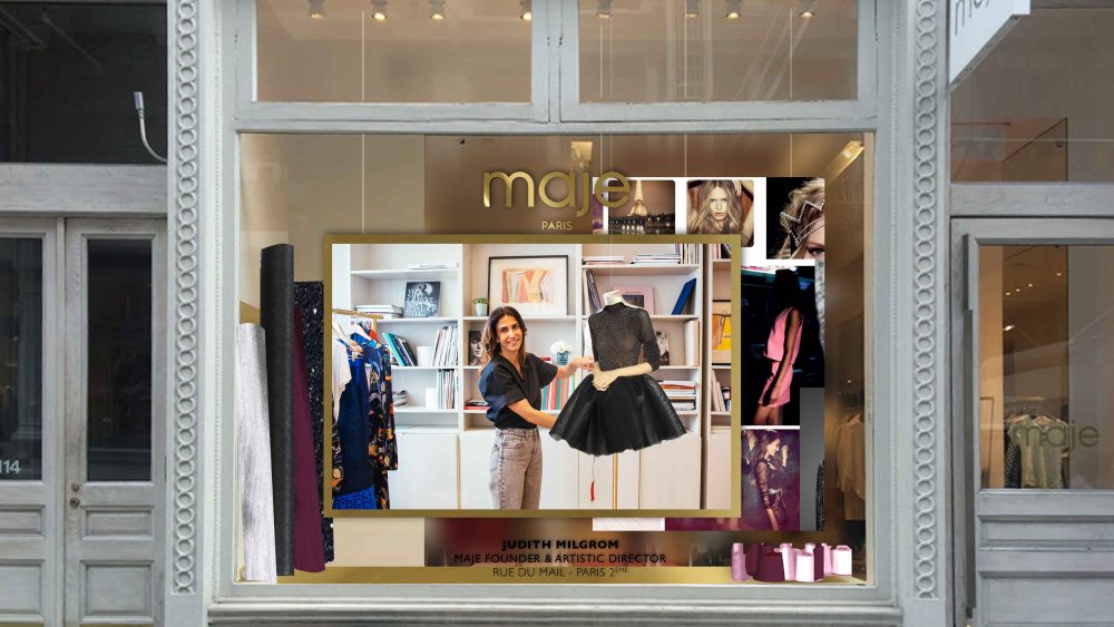 Judith Milgrom Maje Paris window