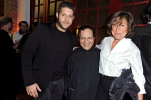 Marc Lotenberg, Azzedine Alaia and Liz Swig