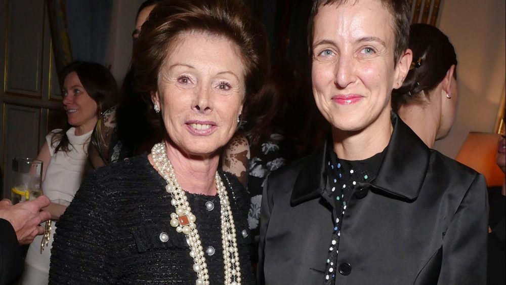 Marie-Louise de Clermont-Tonnerre & Sarah Andelman