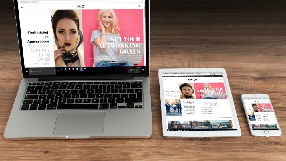 A look at the Swaay Media site.
