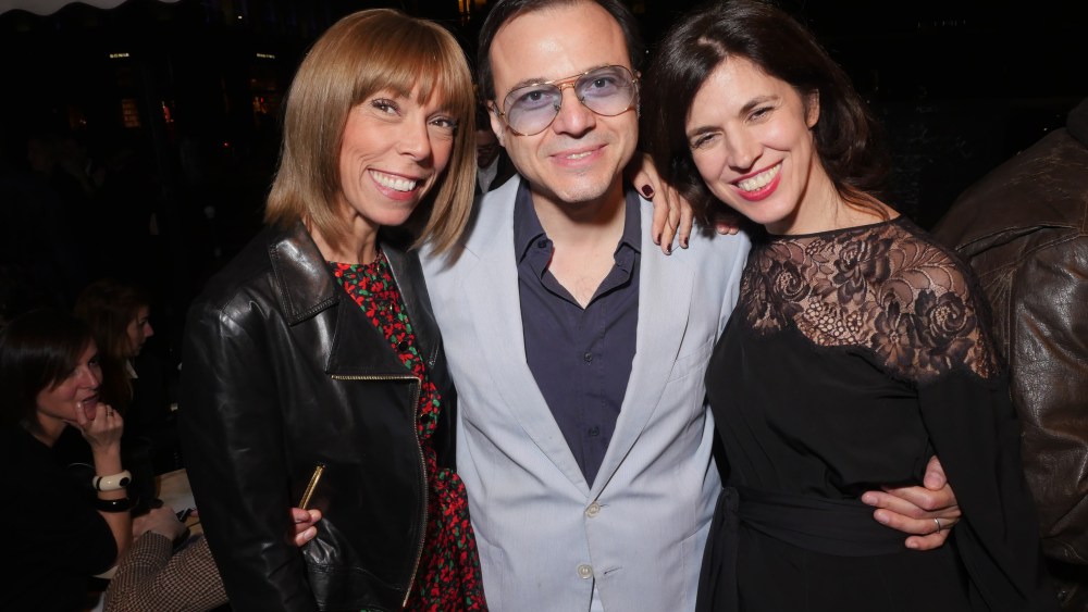 Mathilde Meyer, Bertrand Burgalat and Vanessa Seward