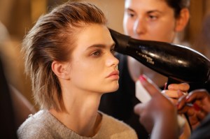 Backstage at Stella McCartney RTW Spring 2017