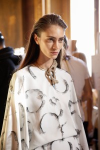 Backstage at Stella McCartney RTW Spring 2017