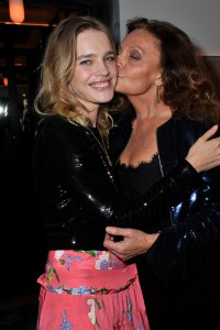 Natalia Vodianova and Diane von Furstenberg