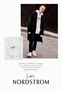 Nordstrom's puts customers in ads as a thank you.