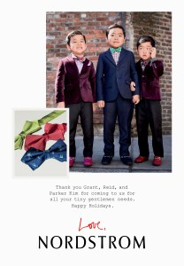 Nordstrom's puts customers in ads as a thank you.