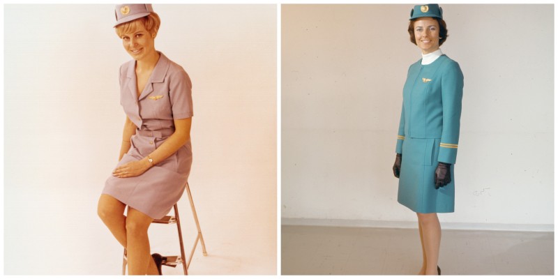SAS Airlines had uniforms designed by Carven in the Sixties and by Christian Dior in the early Seventies.