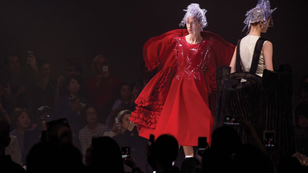 Comme des Garçons Rei Kawakubo conjured a fantastical, audacious triumph of shape and structure.