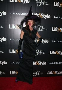 Janice Dickinson at Eye Candy Halloween Bash 2015