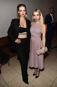 Hammer Museum Gala in the Garden 2016 January Jones and Emma Roberts