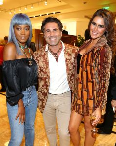 Keke Palmer, Gerard Maione and Madeline Dinda