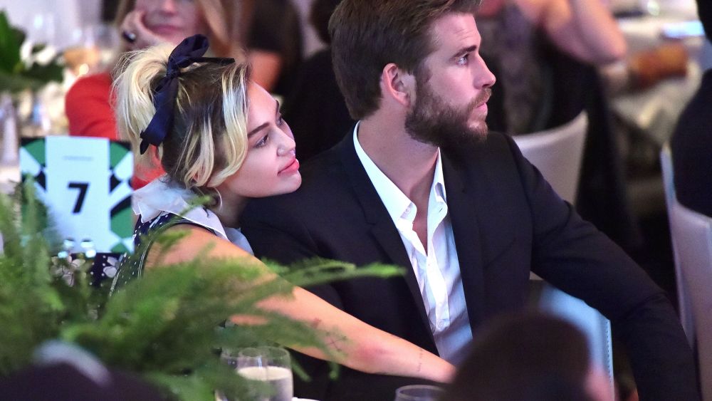 Variety Power of Women 2016 Miley Cyrus and Liam Hemsworth