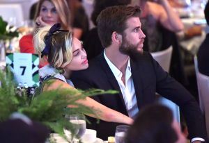 Variety Power of Women 2016 Miley Cyrus and Liam Hemsworth