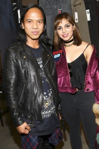 Revolve cofounder and ceo Michael Mente and DL1961 creative director Sarah Ahmed