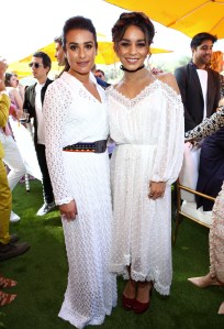 Veuve Clicquot Polo Classic 2016 Lea Michele and Vanessa Hudgens