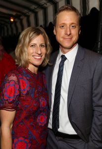 Burberry and Vanity Fair Pre-Britannia Awards Celebration 2016 Alan Tudyk and Charissa Barton