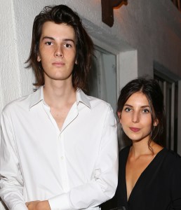 Burberry and Vanity Fair Pre-Britannia Awards Celebration 2016 Dylan Brosnan and Avery Wheless